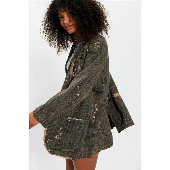 Magnolia Pearl Jackets & Blazers - Magnolia Pearl Vintage Upcycled Distressed DIY Warren Jacket NWT SOLD OUT Paint